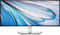 34" Монитор Dell UltraSharp U3425WE,  3440x1440,  IPS,  120Гц,  1хHDMI,  1хDP,  изогнутый, черный и серебристый 2100518