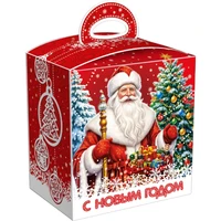 Новогодний подарок Поздравление (картон) 700г 095у