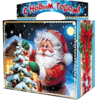 Новогодний подарок Вечер (картон) 1300г 038у