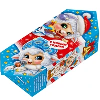 Новогодний подарок Большая конфета Артисты (картон) 1000г 086у