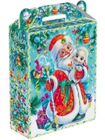 Новогодний подарок Нежность (плотный картон) 1000г 294у