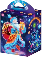 Новогодний подарок Неон (картон) 1200г 114у