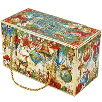 Новогодний подарок Посылка Украшения (картон премиум) 2200г 363у