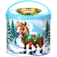 Новогодний подарок Конёк Горбунок (жесть) 700г 221