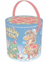 Новогодний подарок Конёк (жесть) 800г 202