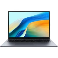HUAWEI MateBook D16 MCLG-X 16" WUXGA IPS 60Hz 300nits i5-13420H(2.1ГГц), 16Гб LPDDR4X, SSD 512Гб, UHDG, без ОС, Space Gray (53013YDL) 4097426