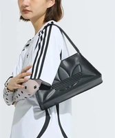 Сумка через плечо с логотипом Trefoil, adidas, черный 48155846
