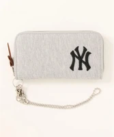 Кошелек MLB с логотипом, серый 48063393