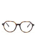 Очки в круглой оправе Ray-Ban Junior, коричневый 44812027