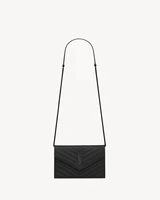Сумка на цепочке с украшением CASSANDRE Saint Laurent, черный 35284027