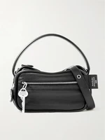 Кожаная сумка через плечо с украшением Camero Kit Acne Studios, черный 47351196