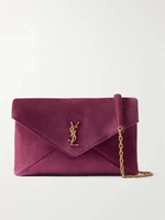 Замшевая сумка на плечо Cassandre SAINT LAURENT, розовый 47345143