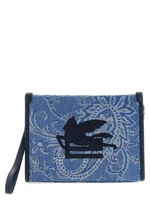 Клатч 'Пейсли' ETRO, голубой 47324035