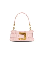 Мини-сумка Anthem из гладкой кожи BALMAIN, розовый 47376910