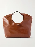 Giglio вместительная сумка-тоут из фактурной кожи GUCCI, бордовый 47338840