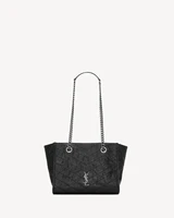 Сумка NIKI small для шопинга из винтажной кожи SAINT LAURENT, черный 47370975