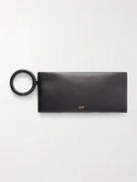 Клатч Aura из кожи TOM FORD, черный 47323654