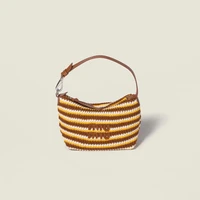 Вязаный мешочек MIU MIU, коричневый 47371983