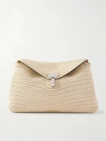 Плетеная мини-сумка T-Lock TOTEME, белый 47324429
