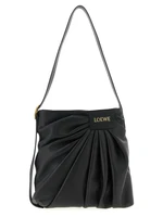 Сумка-тоут «Draped» на плечо LOEWE, черный 47339047
