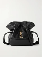 Сумка-ведро Jamie из стеганой кожи SAINT LAURENT, черный 47344279