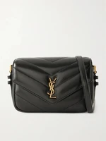 Сумка на плечо Loulou Toy из стеганой кожи SAINT LAURENT, черный 47344608