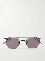 Солнцезащитные очки El Dorado Octagon-Frame из бета-титана Jacques Marie Mage, черный 47349609