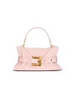 Сумка Medium Anthem из гладкой кожи BALMAIN, розовый 47376904