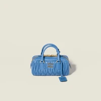 Сумка Arcadie из стеганой наппы MIU MIU, голубой 47339839