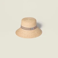 Шляпа из рафии MIU MIU, коричневый 47343316