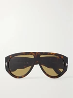 Солнцезащитные очки Bronson D-frame из ацетатного пластика TOM FORD Eyewear, коричневый 47348559