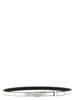 Ремень 'Incrocio GG' GUCCI, серебряный 47356054