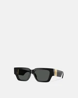 Солнцезащитные очки с пластиной Медузы VERSACE, черный 47365566