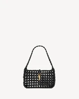 LE 5 À 7 из деревянных бусин SAINT LAURENT, черный 47366806