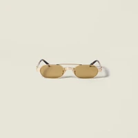 Солнцезащитные очки из коллекции MIU MIU Eyewear, коричневый 47373349