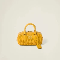 Сумка Arcadie из стеганой наппы MIU MIU, желтый 47376916