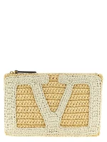 Клатч ValentinoGaravani 'VivaSuperstar Crochet' VALENTINO GARAVANI, бежевый 47323890