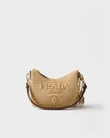 Вязаная мини-сумка Prada Re-Edition, бежевый 47343472