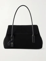 Замшевая наплечная сумка TOM FORD, черный 47345057