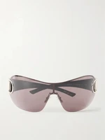 Солнцезащитные очки из ацетата D-образной формы Gucci Eyewear, черный 47348779