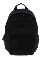 Рюкзак с маленьким логотипом и карманом Y-3, черный 47367979