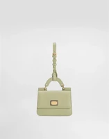 Кардхолдер из телячьей кожи Dauphine DOLCE &amp; GABBANA, зеленый 47370711