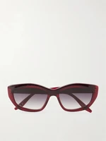 Солнцезащитные очки Bessie Cat-Eye из ацетата Barton Perreira, красный 47343466