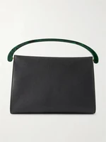 Кожаная сумка через плечо DRIES VAN NOTEN, черный 47344717