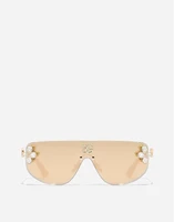 Солнцезащитные очки DG Crystals DOLCE &amp; GABBANA, золотой 47350602