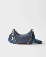 Сумка Prada Re-Edition 2005 из переработанного нейлона, синий 47359739