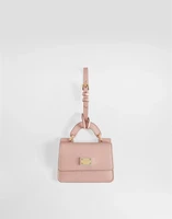 Держатель для карт из телячьей кожи Dauphine DOLCE &amp; GABBANA, розовый 47370712