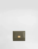 Кошелек из телячьей кожи plongé DOLCE &amp; GABBANA, зеленый 47370977