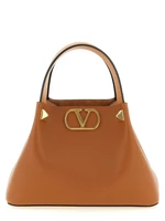 Малая шоппер-сумка VALENTINO GARAVANI VLogoSignature, коричневый 47340089