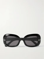 Солнцезащитные очки Paloma квадратной формы из ацетата TOM FORD Eyewear, черный 47348769